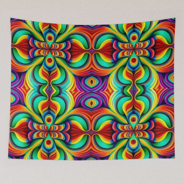 Item preview, Pattern - Rainbow Road designed and sold by Stacey Hallock.
