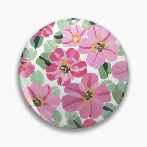 Item preview, Bold pink petunias. designed and sold by aniazwaradesign.