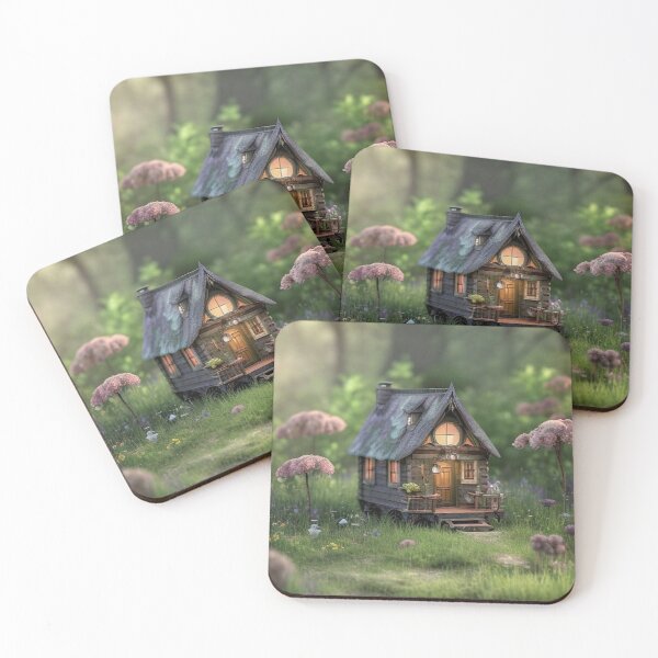Item preview, Magical hut of fairies #3 designed and sold by Yarora.ai.