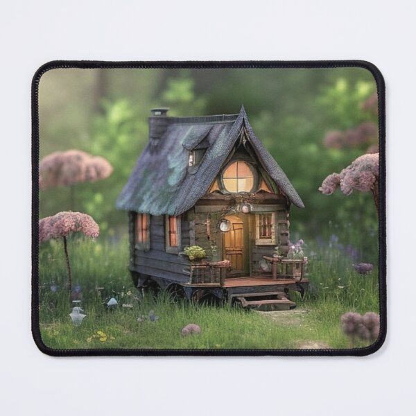 Item preview, Magical hut of fairies #3 designed and sold by Yarora.ai.