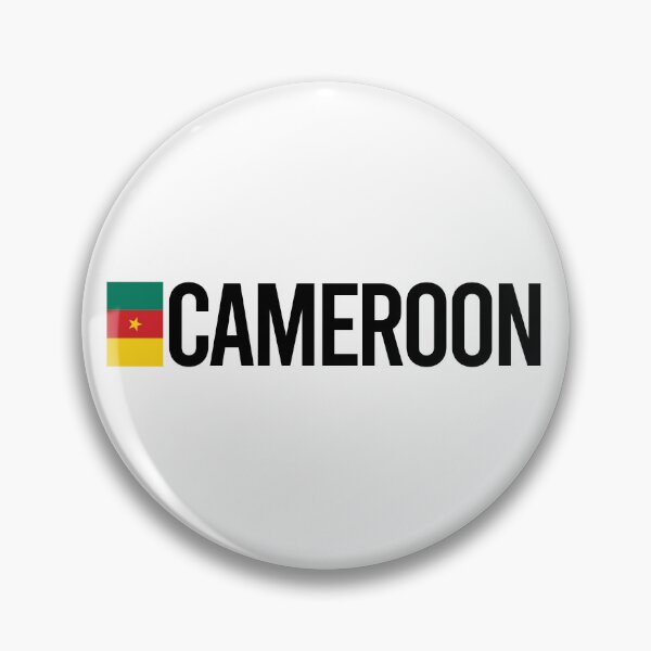 Item preview, Cameroon Country Flag - Minimal Design collection designed and sold by randomorder.