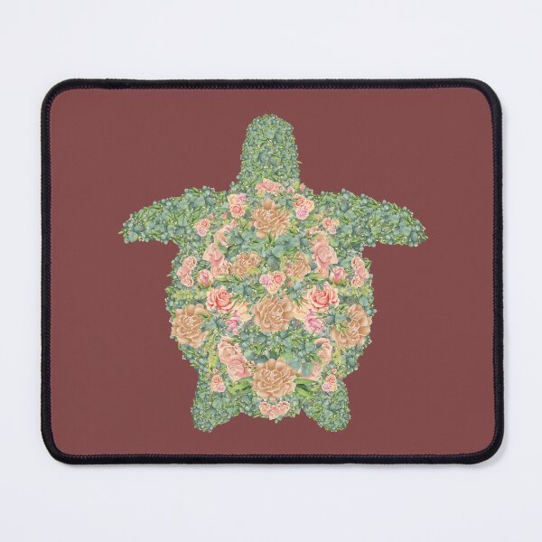 Item preview, Floral Sea Turtle designed and sold by PlantedDesign.