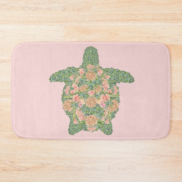 Item preview, Floral Sea Turtle designed and sold by PlantedDesign.
