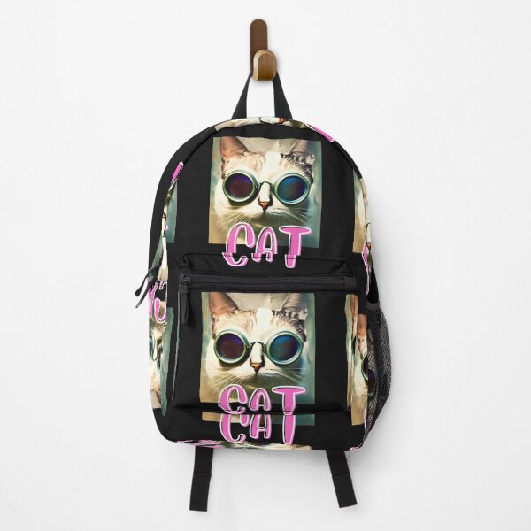 Item preview, cat daddy black cat vintage eighties style cat retro images designed and sold by starfishstuff.
