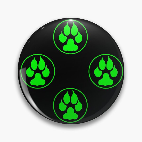 Item preview, green dog paws designed and sold by andrew JOHNSEN.