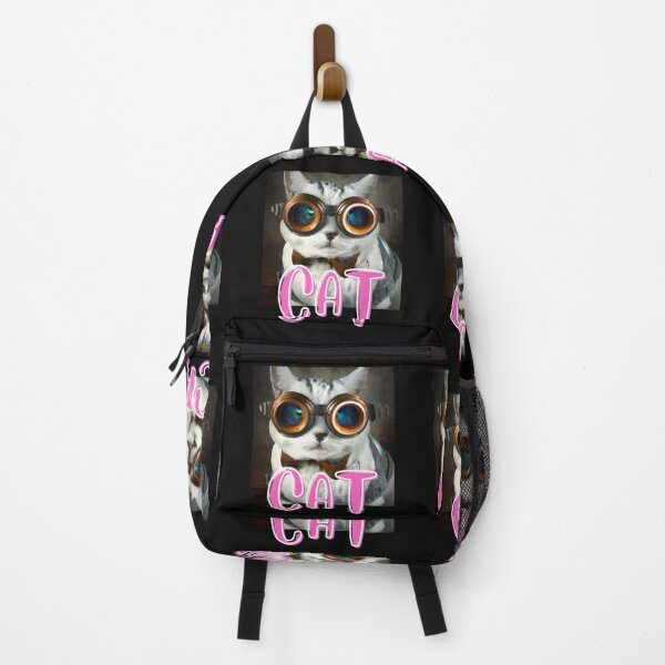 Item preview, cat daddy black cat vintage eighties style cat retro images designed and sold by starfishstuff.