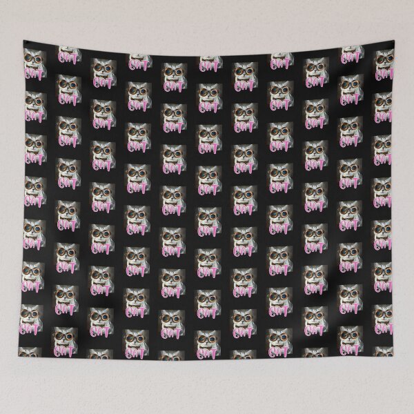 Item preview,  cat daddy black cat vintage eighties style cat retro images designed and sold by starfishstuff.
