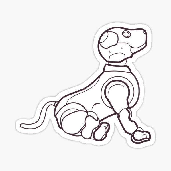 Item preview, Aibo, sit! Modern Ver.  designed and sold by AlanisArt.