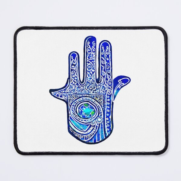 Item preview, Blue Hamsa Hand designed and sold by Yossi Aharon.