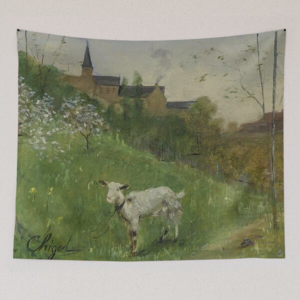 Item preview, Spring by Eugene Chigot designed and sold by tomorrowsart.