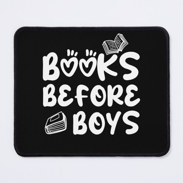 Item preview, Funny Books before boys for bookish girls designed and sold by shmodev.