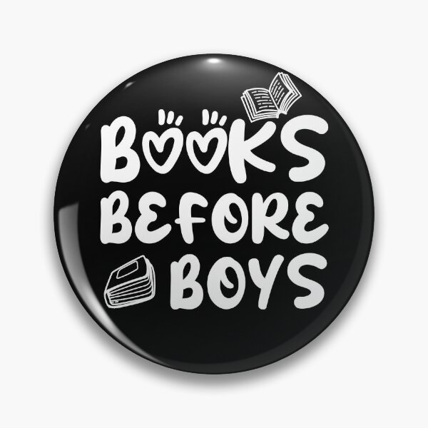 Item preview, Funny Books before boys for bookish girls designed and sold by shmodev.