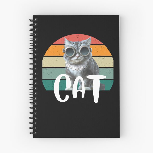 Item preview,  cat daddy black cat vintage eighties style cat retro images designed and sold by starfishstuff.