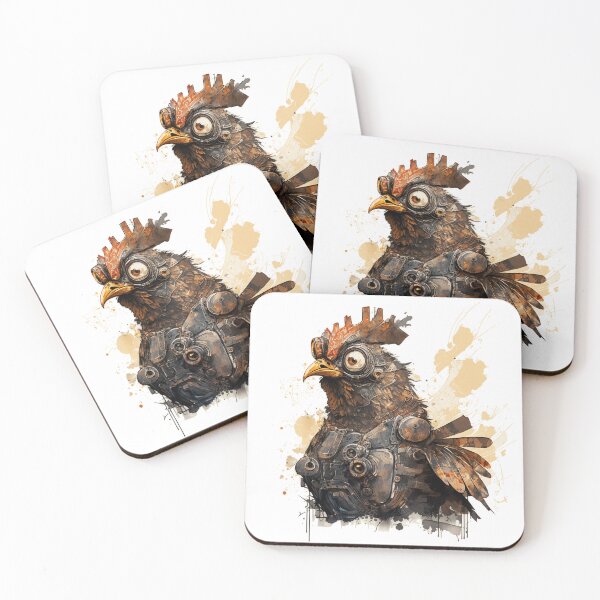 Aperçu de l'œuvre Steampunk Animals - Mechanical Chicken #5 créée et vendue par MindAsylum.