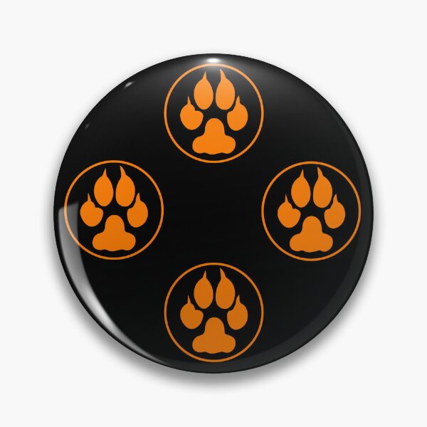 Item preview, orange dog paws designed and sold by andrew JOHNSEN.
