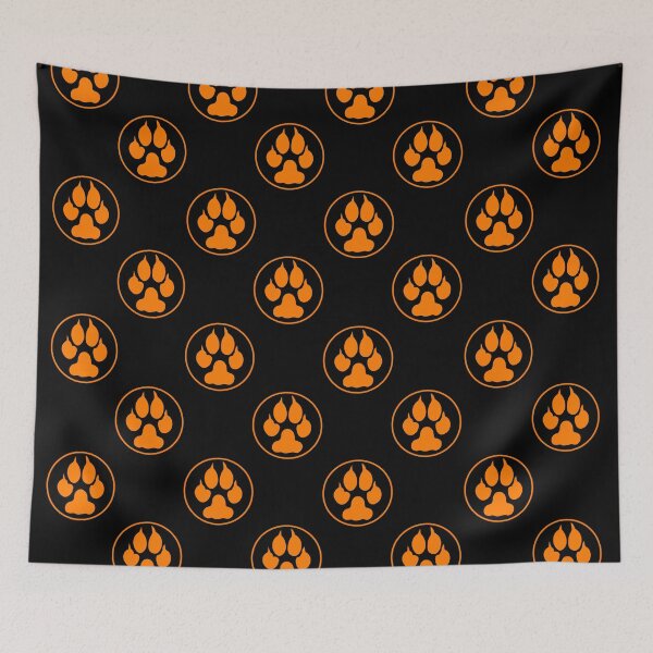 Item preview, orange dog paws designed and sold by andrew JOHNSEN.