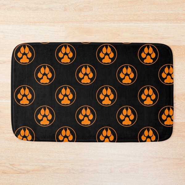 Item preview, orange dog paws designed and sold by andrew JOHNSEN.