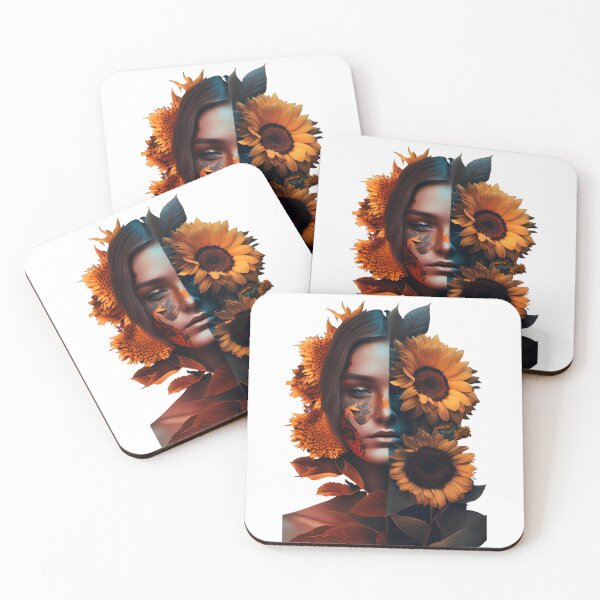 Aperçu de l'œuvre Sunflower girl créée et vendue par emyou ⭐⭐⭐⭐⭐.
