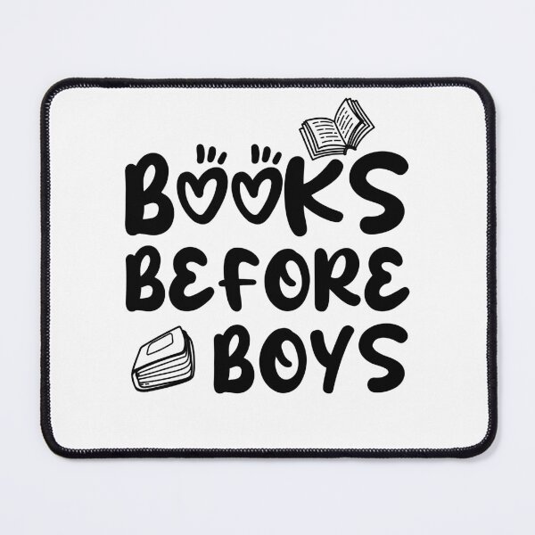Item preview, Funny Books before boys for bookish girls designed and sold by shmodev.