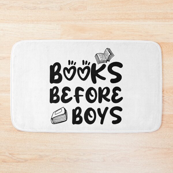 Item preview, Funny Books before boys for bookish girls designed and sold by shmodev.