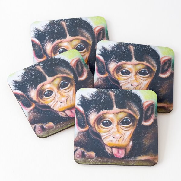 Item preview, The Baby Monkey Art  designed and sold by ASHSTYLE25.