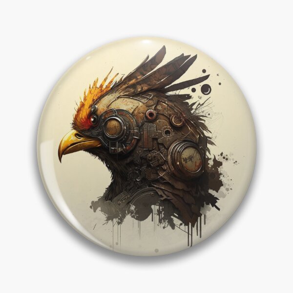 Item preview, Steampunk Animals - Mechanical Chicken #6 designed and sold by MindAsylum.