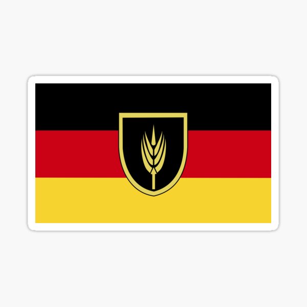 Flag Of Volga Germans Fanny Pack Adjustable Large