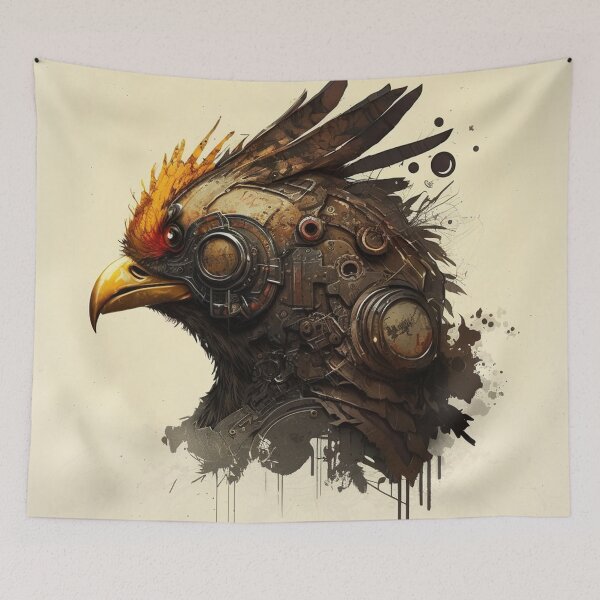 Item preview, Steampunk Animals - Mechanical Chicken #6 designed and sold by MindAsylum.