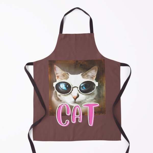 Item preview, cat daddy black cat vintage eighties style cat retro images designed and sold by starfishstuff.