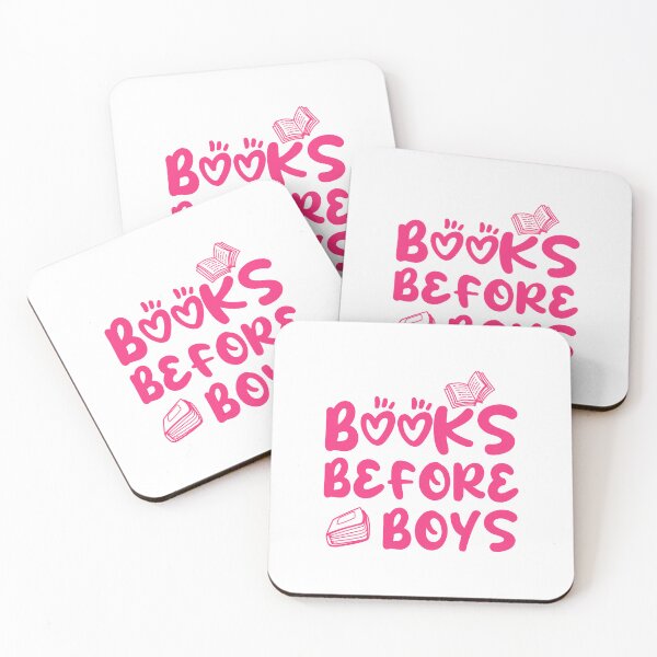 Item preview, Books before boys for bookish girls designed and sold by shmodev.