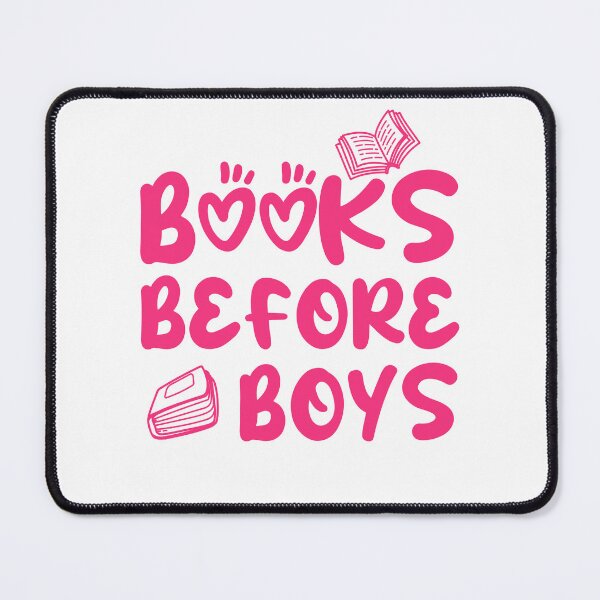 Item preview, Books before boys for bookish girls designed and sold by shmodev.