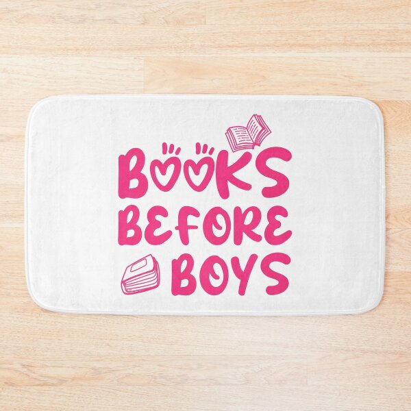 Item preview, Books before boys for bookish girls designed and sold by shmodev.