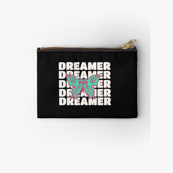 Item preview, Dreamer Butterfly Typography Quote designed and sold by thedazzlingmonk.
