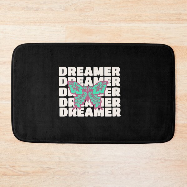 Item preview, Dreamer Butterfly Typography Quote designed and sold by thedazzlingmonk.