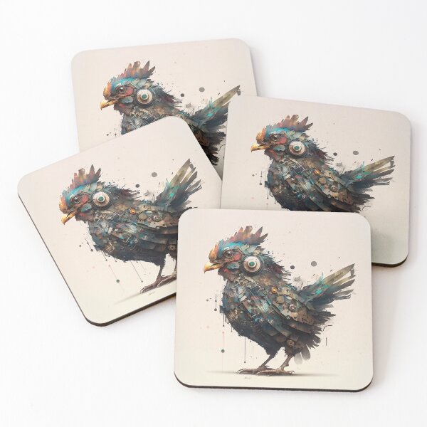 Item preview, Steampunk Animals - Mechanical Chicken #7 designed and sold by MindAsylum.