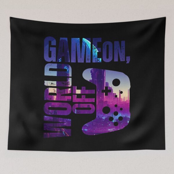 Item preview, Game on, World off designed and sold by Marti t-shirts.