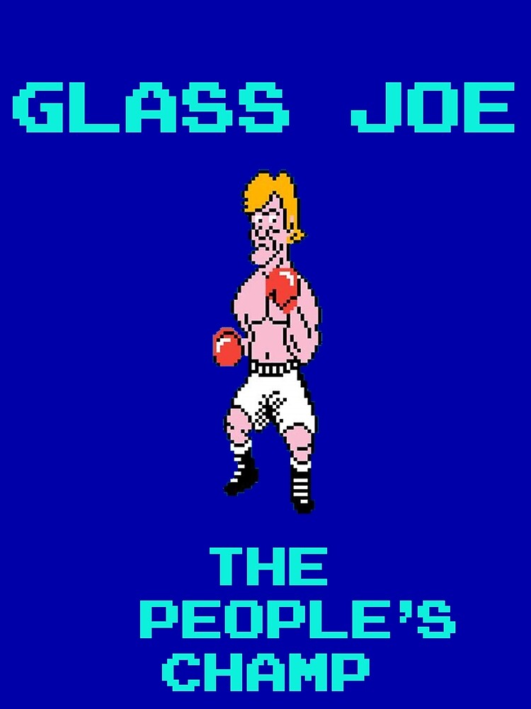 Glass Joe: The People's Champ Metal Print for Sale by ToppaMyHead