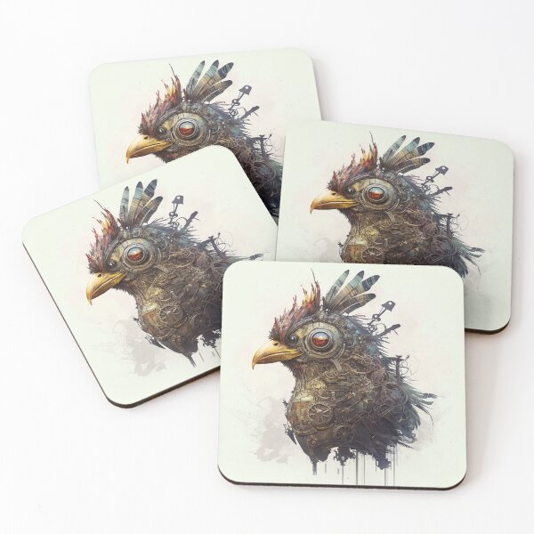 Aperçu de l'œuvre Steampunk Animals - Mechanical Chicken #8 créée et vendue par MindAsylum.
