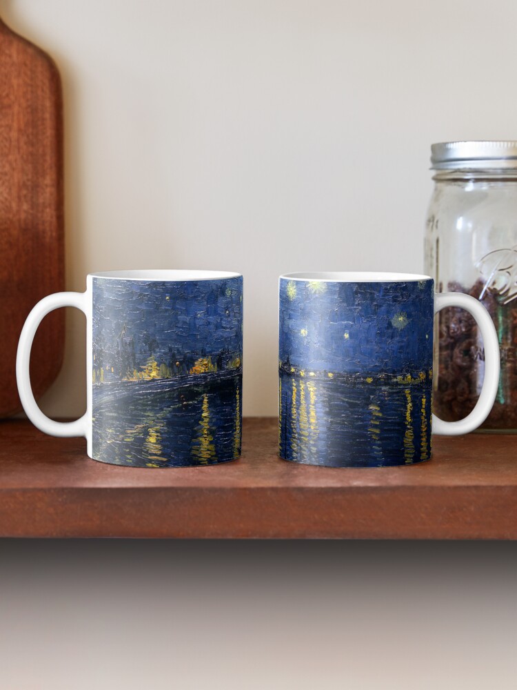 Starry Night Over The Rhone Van Gogh Painting Coffee Mug for Sale