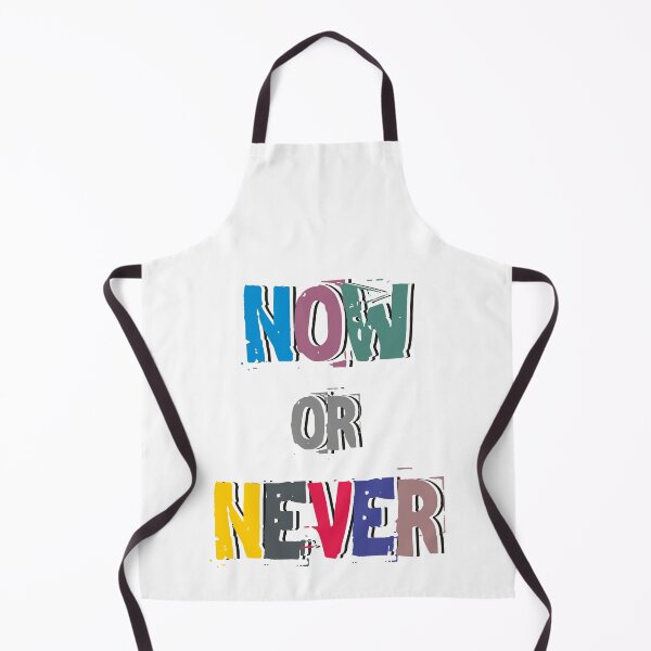 Item preview, Now or Never - Motivational drawing and beautiful typography designed and sold by Agni Designs.