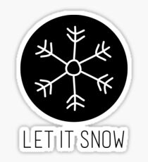 Winter Let it Snow Sticker