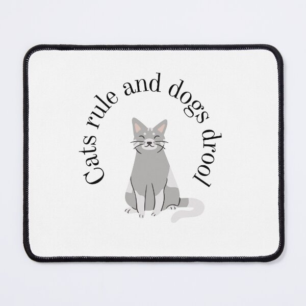 Item preview, Cats rule and dogs drool designed and sold by Sjekkieboem.