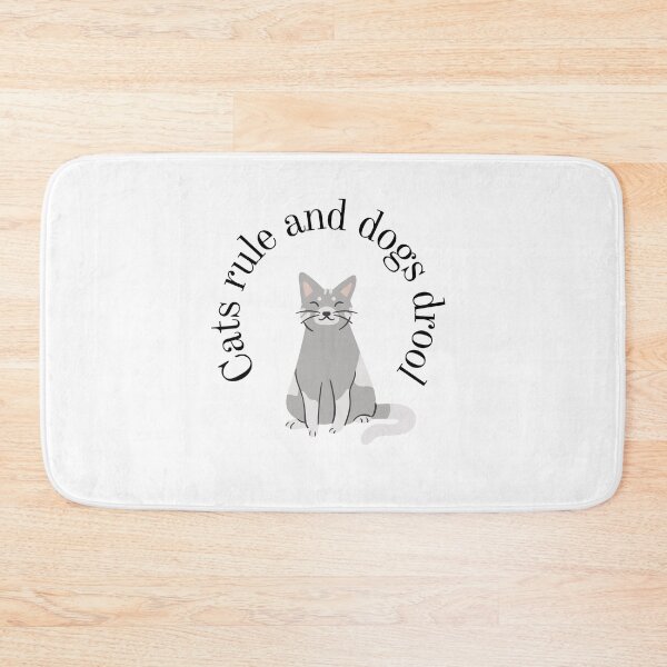 Item preview, Cats rule and dogs drool designed and sold by Sjekkieboem.