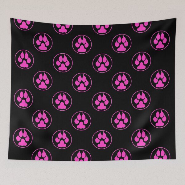 Item preview, pink dog paws designed and sold by andrew JOHNSEN.
