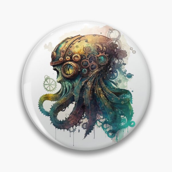 Item preview, Steampunk Animals - Mechanical Octopus designed and sold by MindAsylum.