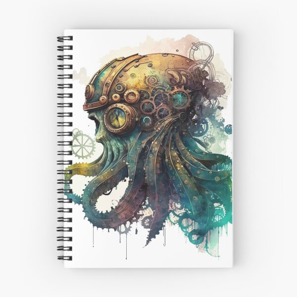 Item preview, Steampunk Animals - Mechanical Octopus designed and sold by MindAsylum.