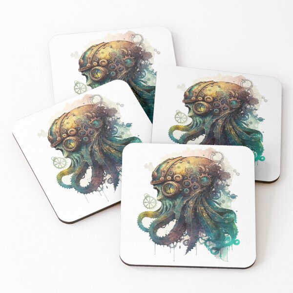 Item preview, Steampunk Animals - Mechanical Octopus designed and sold by MindAsylum.