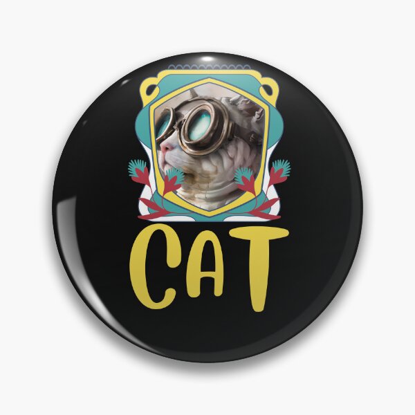 Item preview,  cat daddy black cat vintage eighties style cat retro images designed and sold by starfishstuff.