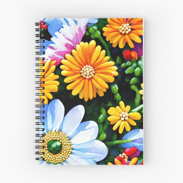 Item preview, Floral Oil Painting Pattern designed and sold by GinXArts.