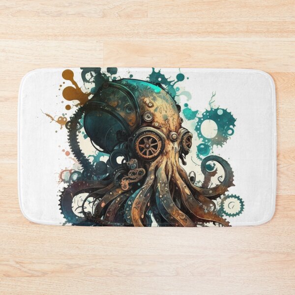 Item preview, Steampunk Animals - Mechanical Octopus #2 designed and sold by MindAsylum.